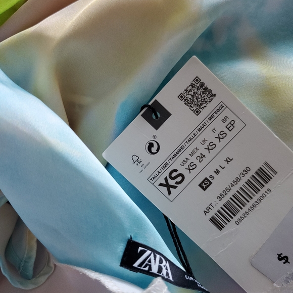 NWT ZARA TIE DYE SLIP DRESS 🔥 - Picture 13 of 13